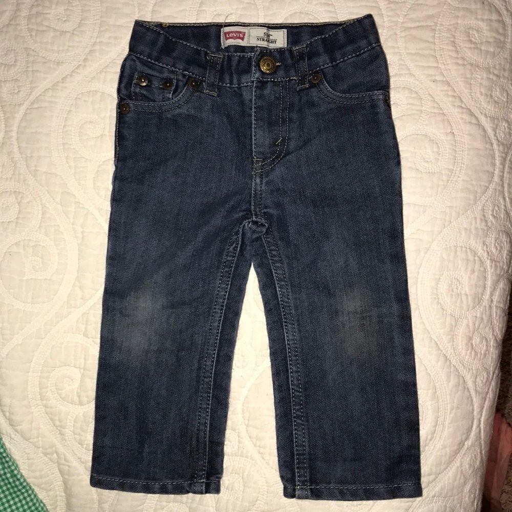 🔥Levi’s 514 Straight 18 mos Grow Tabs!